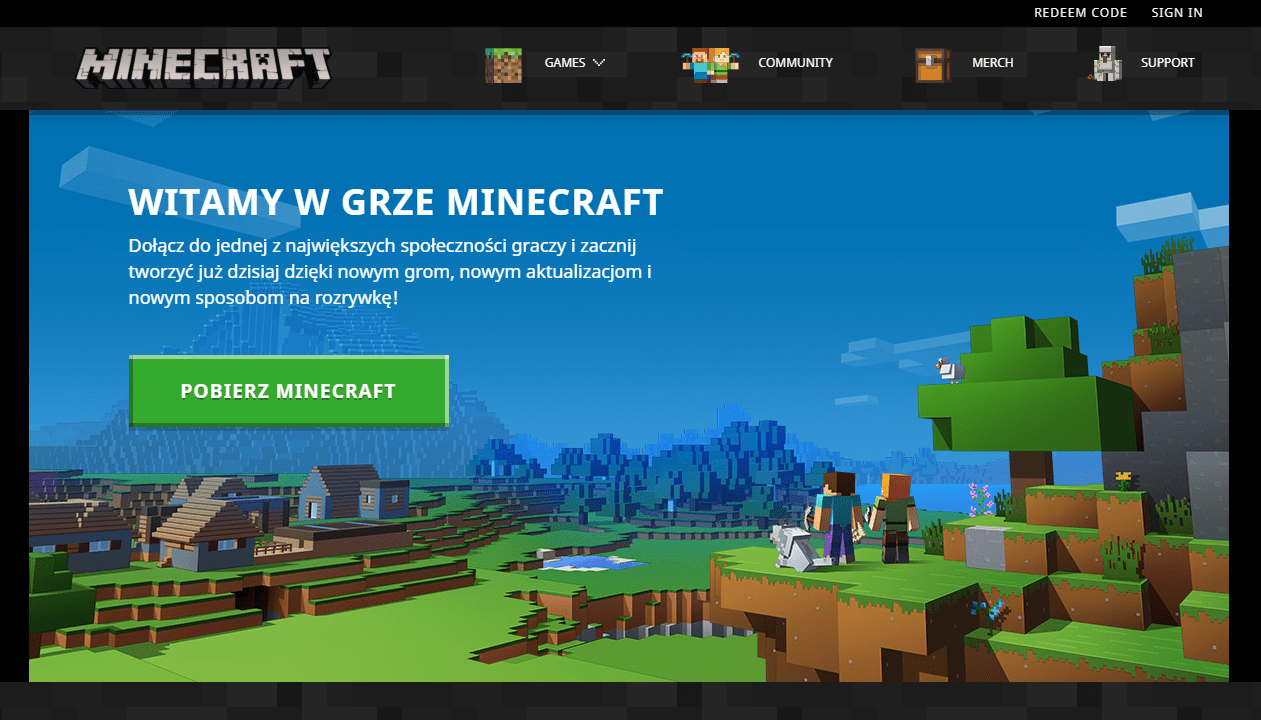 Minecraft pierwsze kroki Jak pobrać i uruchomić popularny sandbox