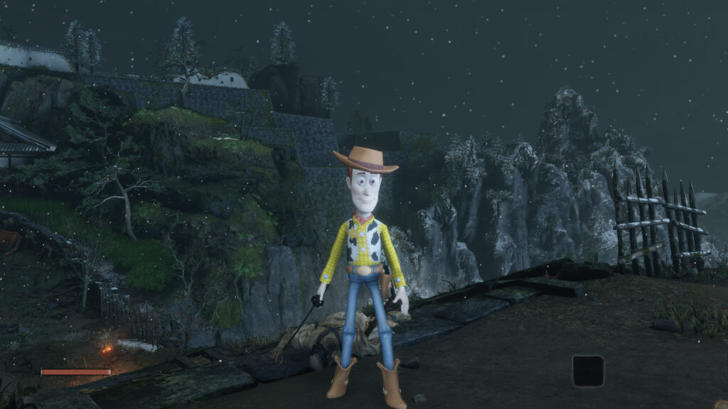 Mod do Sekiro zmienia głównego bohatera w postać z Toy Story