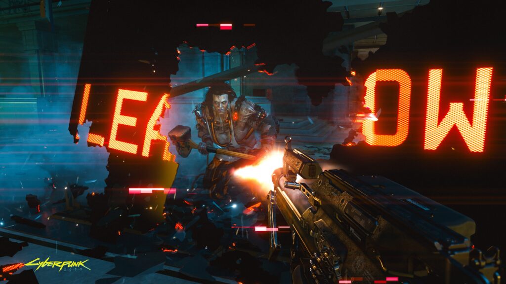 Cyberpunk 2077 – rzut oka na walkę z bossem