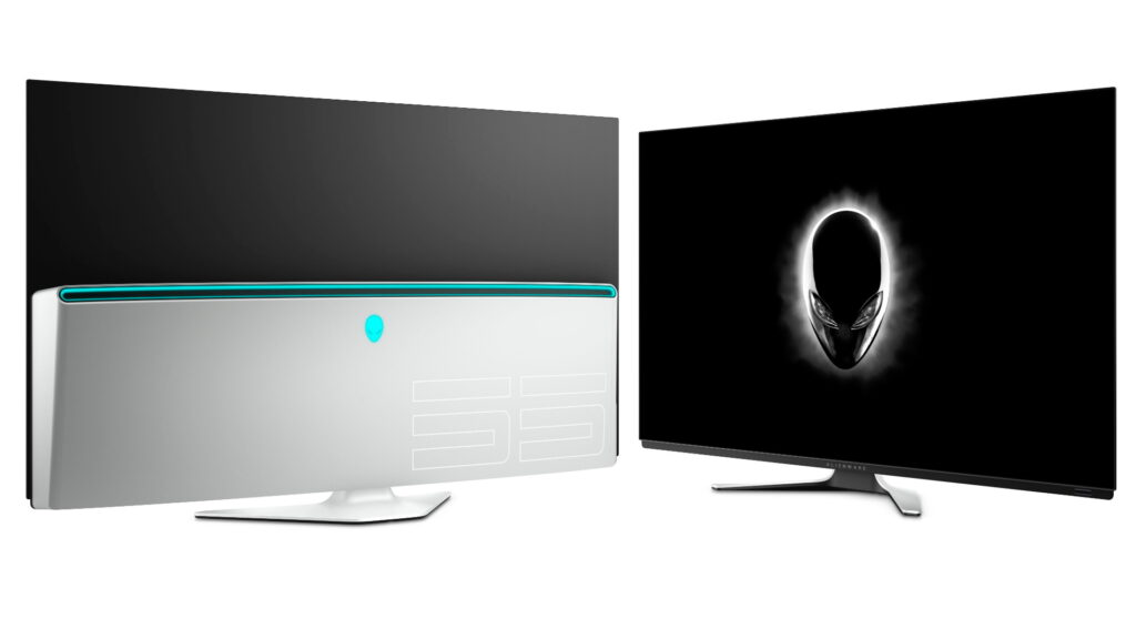 Prawdziwe monstrum! Dell pokazał 55-calowy monitor OLED 120 Hz