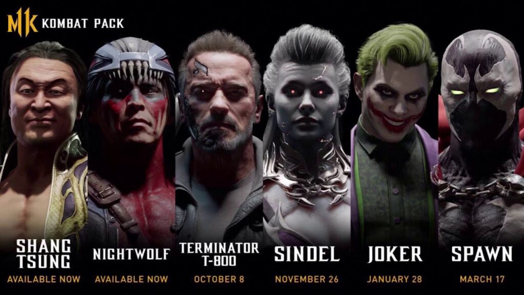 Mortal Kombat 11: Wyciekły daty wydania kolejnych DLC z Jokerem, Spawnem i Terminatorem