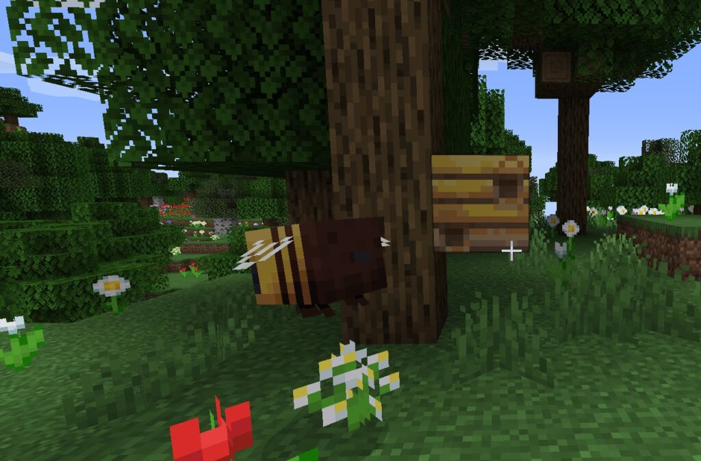 Minecraft – na nową pszczołę da się wrzucić siodło i na niej jeździć