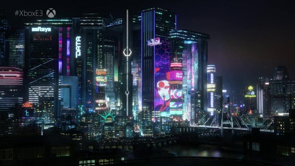 Cyberpunk 2077: mapa jest mniejsza niż w Wiedźminie, ale bardziej zagęszczona