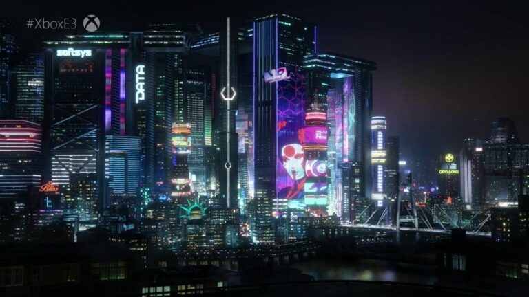 Cyberpunk 2077: mapa jest mniejsza niż w Wiedźminie, ale bardziej zagęszczona