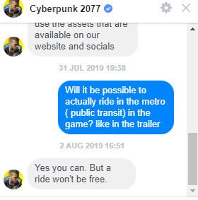 CD Projekt RED transport