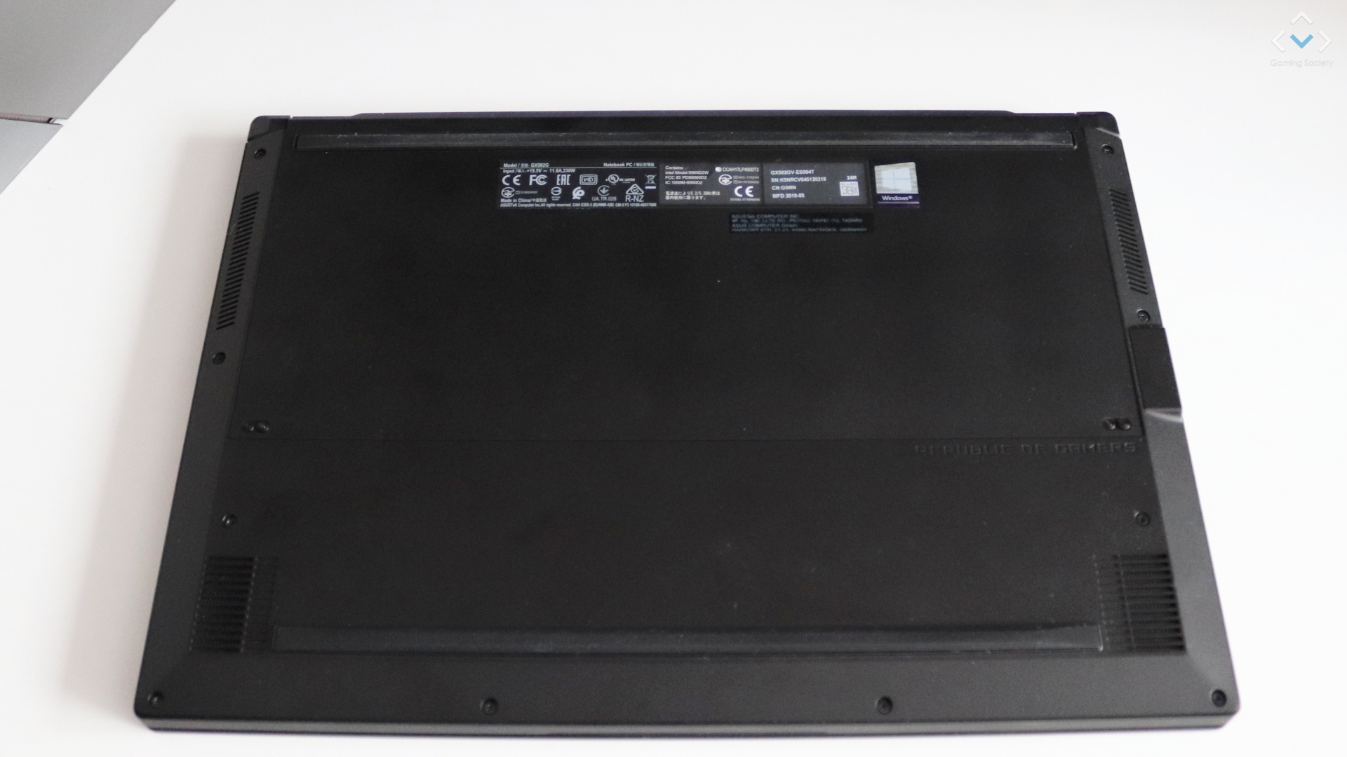 ROG Zephyrus S GX502G