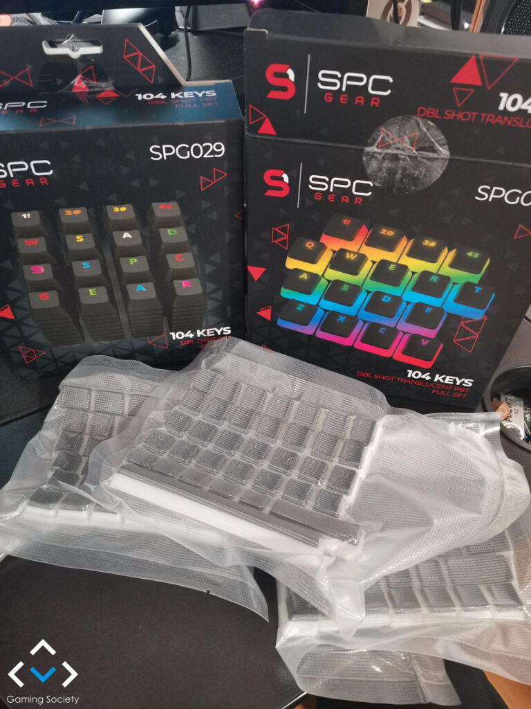 SPC Gear SPG029 / SPG030 – nakładki klawiszy dla miłośników personalizacji