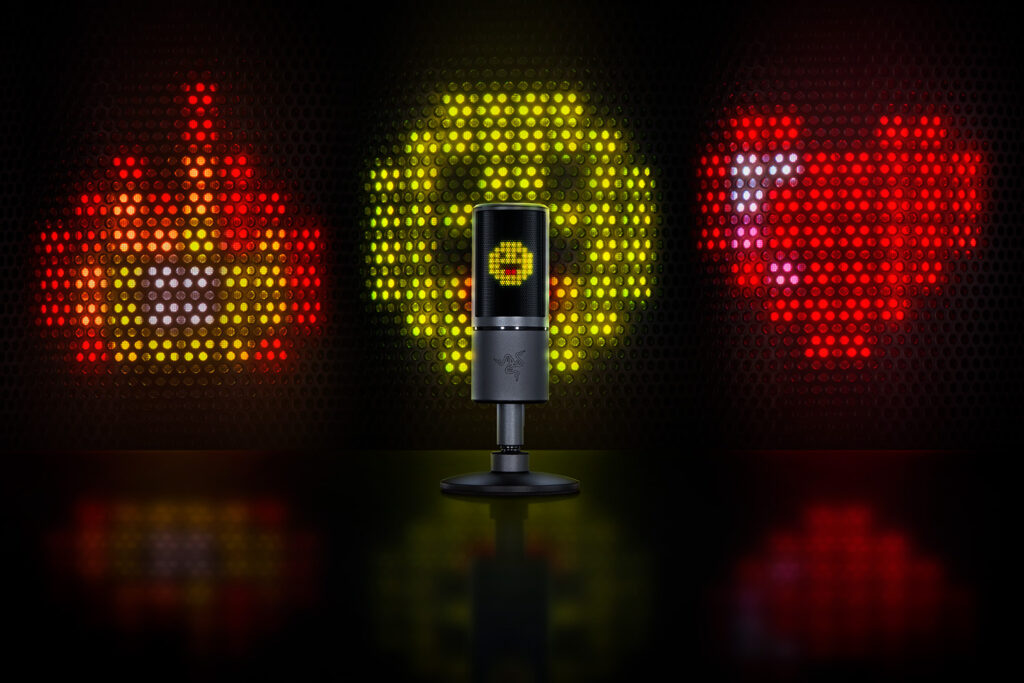 Razer Seiren Emote – mikrofon dla streamerów, który wyświetla emotki