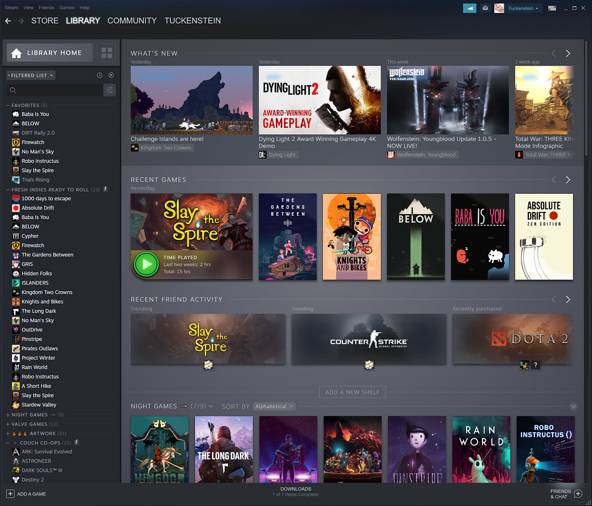 Steam - nowa wersja