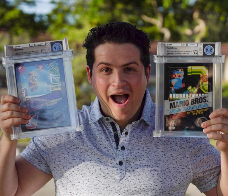 Kolekcja rzadkich gier Nintendo sprzedana za milion dolarów