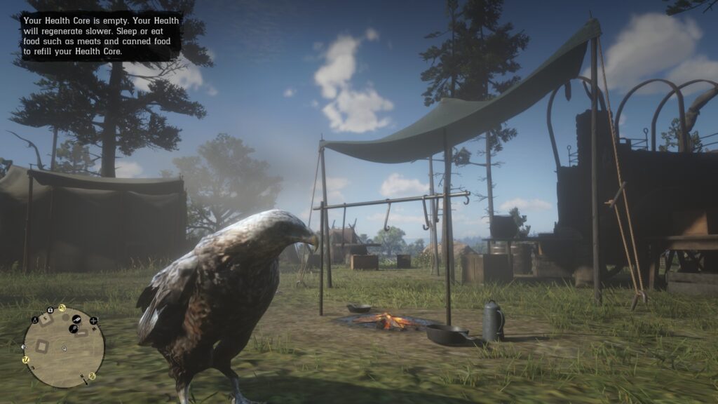 Red Dead Redemption 2 graj owcą, orłem lub wilkiem