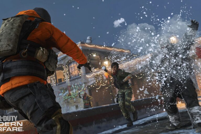 Call of Duty: Modern Warfare – teraz daje możliwość rzucania się śnieżkami