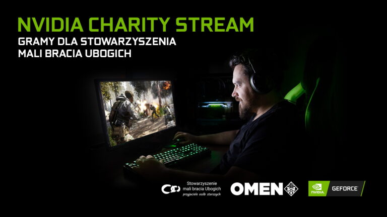 Charytatywny stream Nvidia i Omen – oglądaj i wesprzyj podopiecznych Stowarzyszenia mali bracia Ubogich