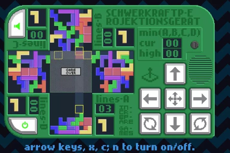 Schwerkraftprojektiongerät – najbardziej pokręcony Tetris w jaki możecie zagrać