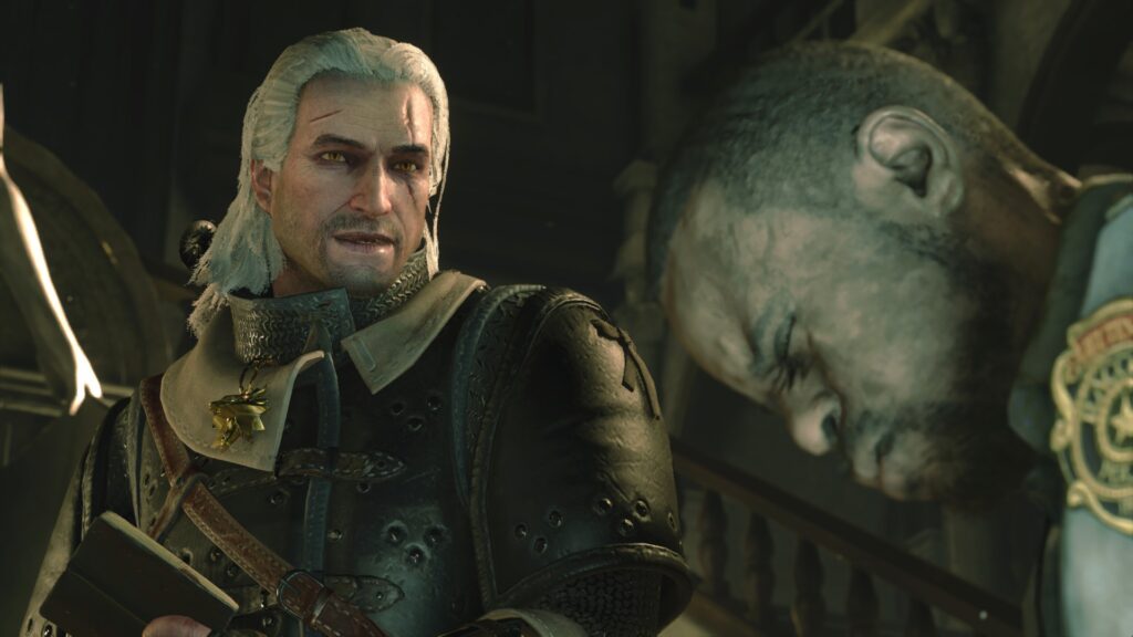 Wiedźmin Geralt walczący z zombie – oryginalny mod do Resident Evil 2