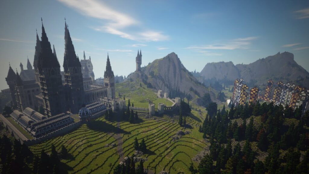 Lokacje ze świata Harry’ego Pottera trafiają do Minecrafta