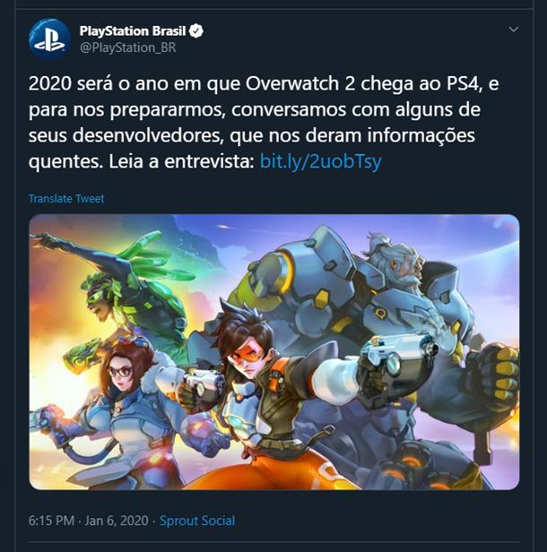 Premiera Overwatch 2 w 2020?