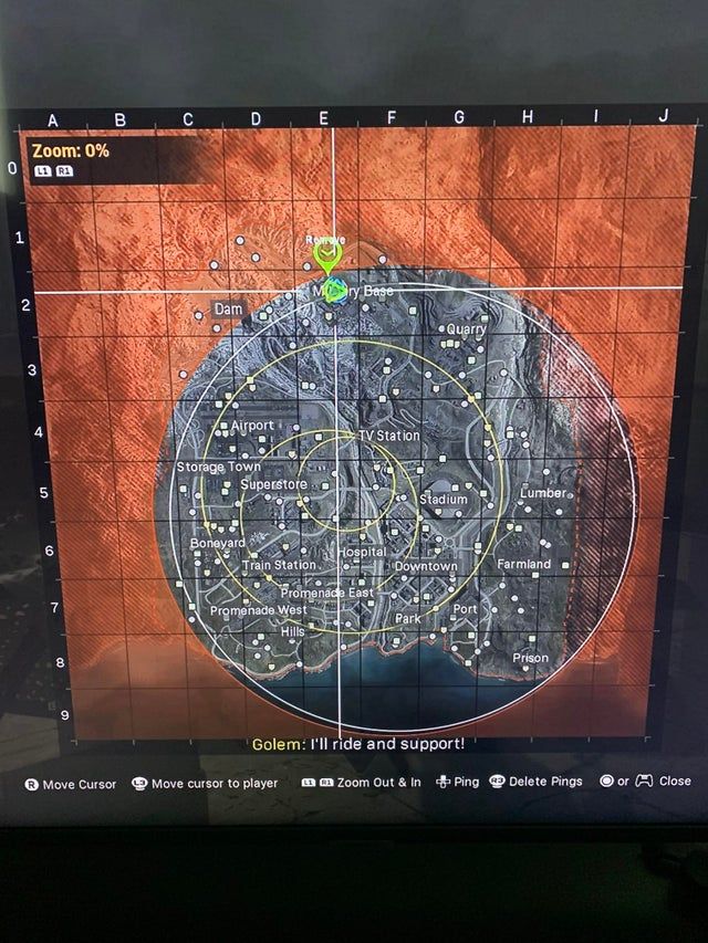 Call of Duty: Warzone lokacja bezpiecznych stref