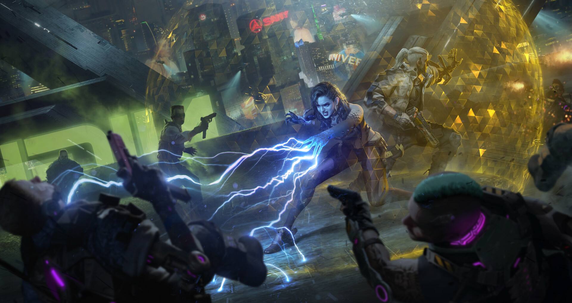Wiedźmin Cyberpunk 2077
