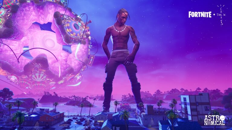 Koncert Travisa Scotta w Fortnite obejrzało łącznie ponad 27 milionów graczy