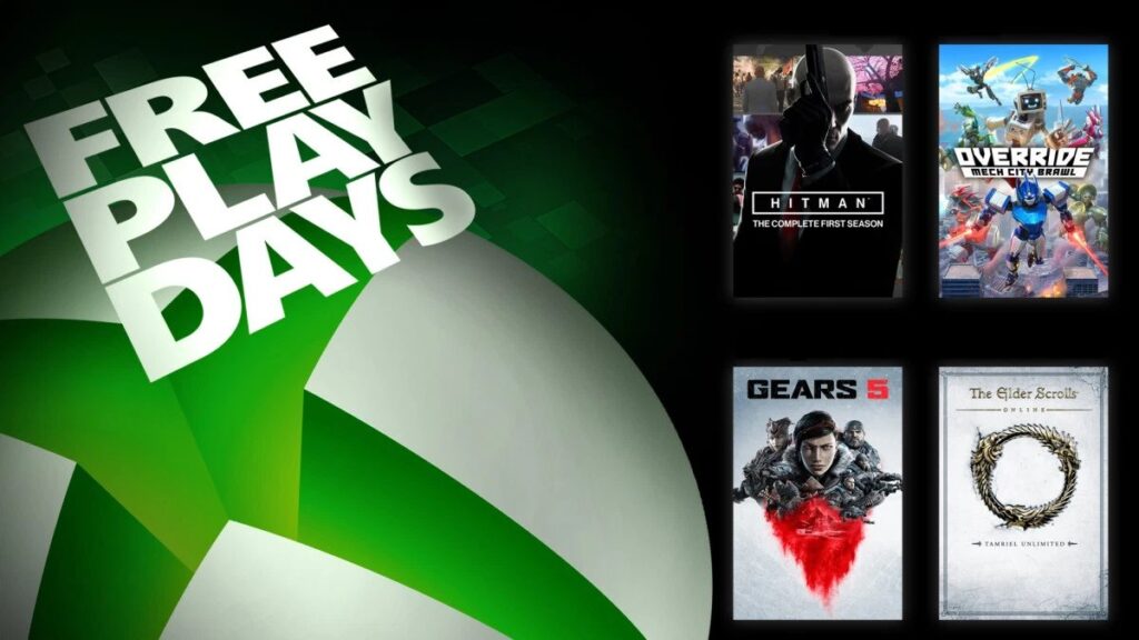 Xbox – graj za darmo dzięki Free Play Days