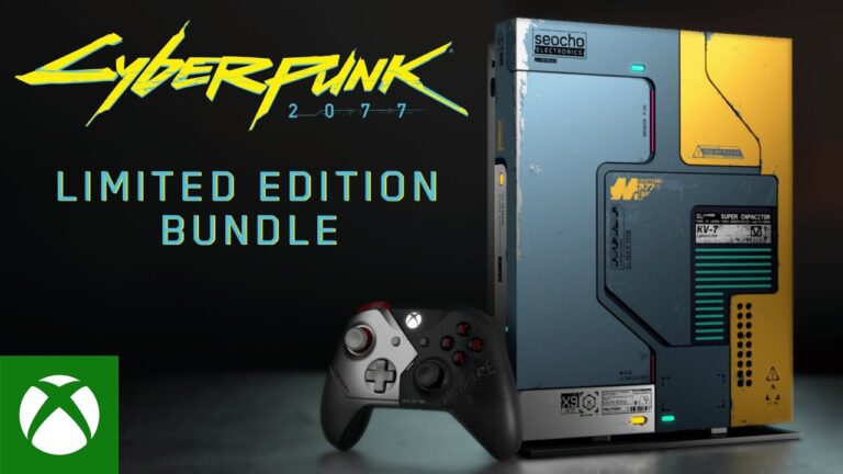 CD Projekt RED stworzył limitowaną, cyberpunkową wersję Xboxa One X