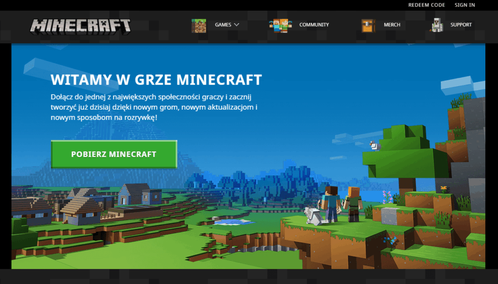 Minecraft Jak pobrać