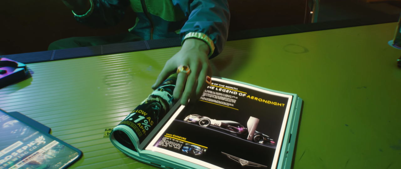 Miecz Aerondight - Cyberpunk 2077