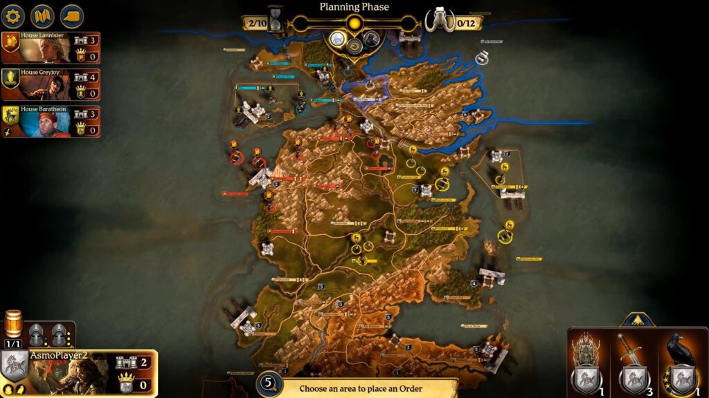 Game Of Thrones Digital Board Game trafi na Steam