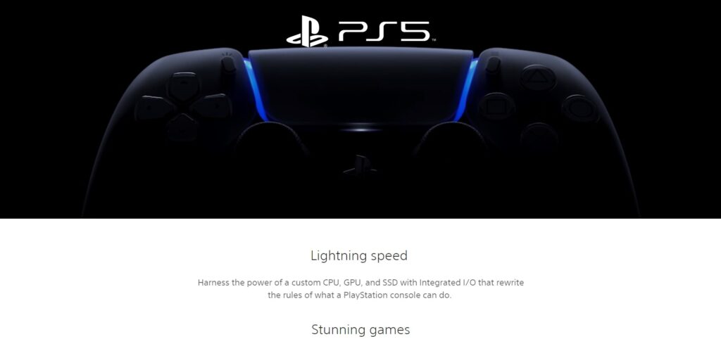 PlayStation 5: Z angielskich stron znika informacja o premierze w święta
