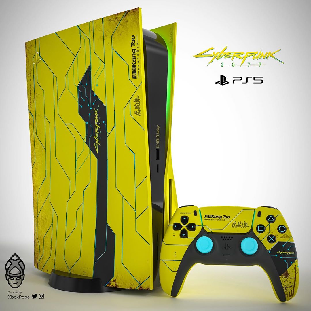 PlayStation 5 w wersji Cyberpunk 2077
