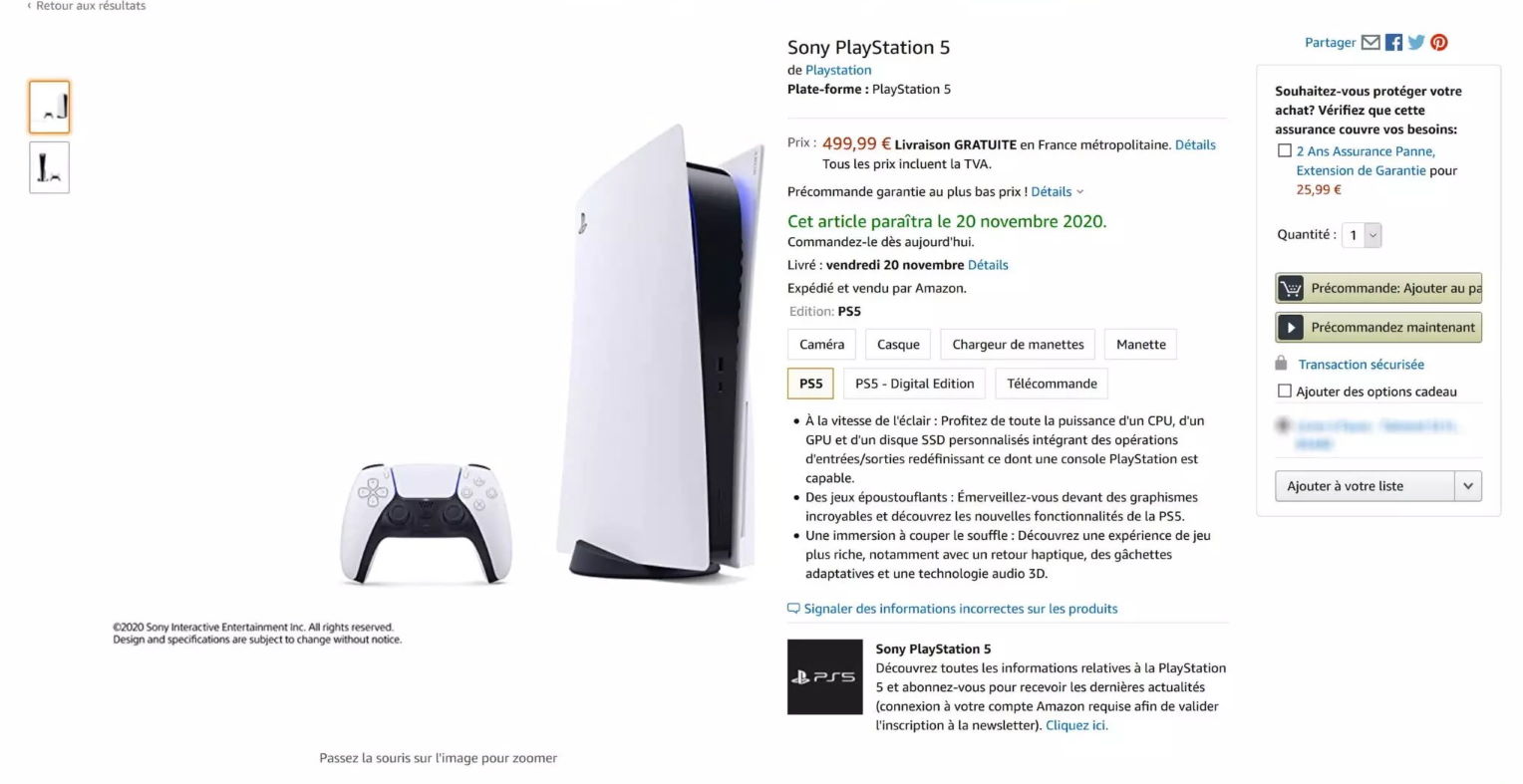 PlayStation 5 - cena i data premiery