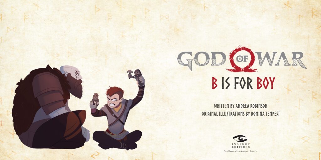 God of War już od września w formie książki dla dzieci