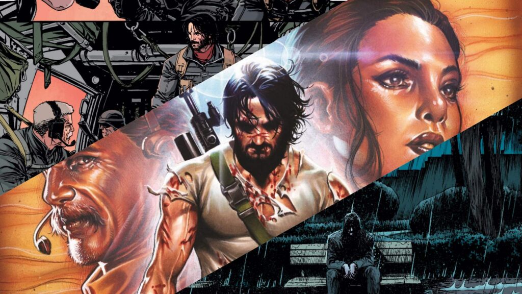Keanu Reeves pisze komiks BRZRKR, którego główny bohater wygląda jak on sam