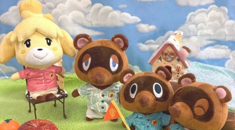 Animal Crossing: New Horizons postacie z gry jako urocze pluszaki