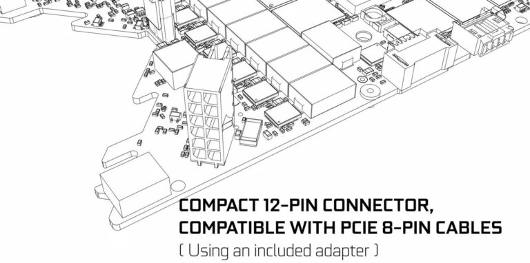 Nvidia potwierdza 12 pinowe złącze zasilania.