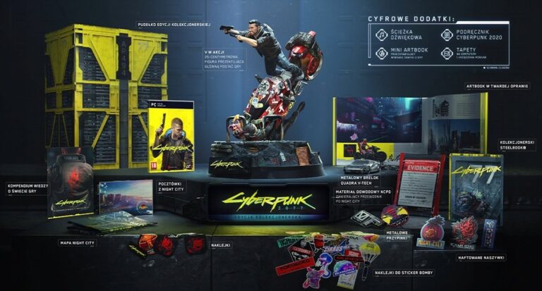 Edycja Kolekcjonerska Cyberpunk 2077 znów w sprzedaży!