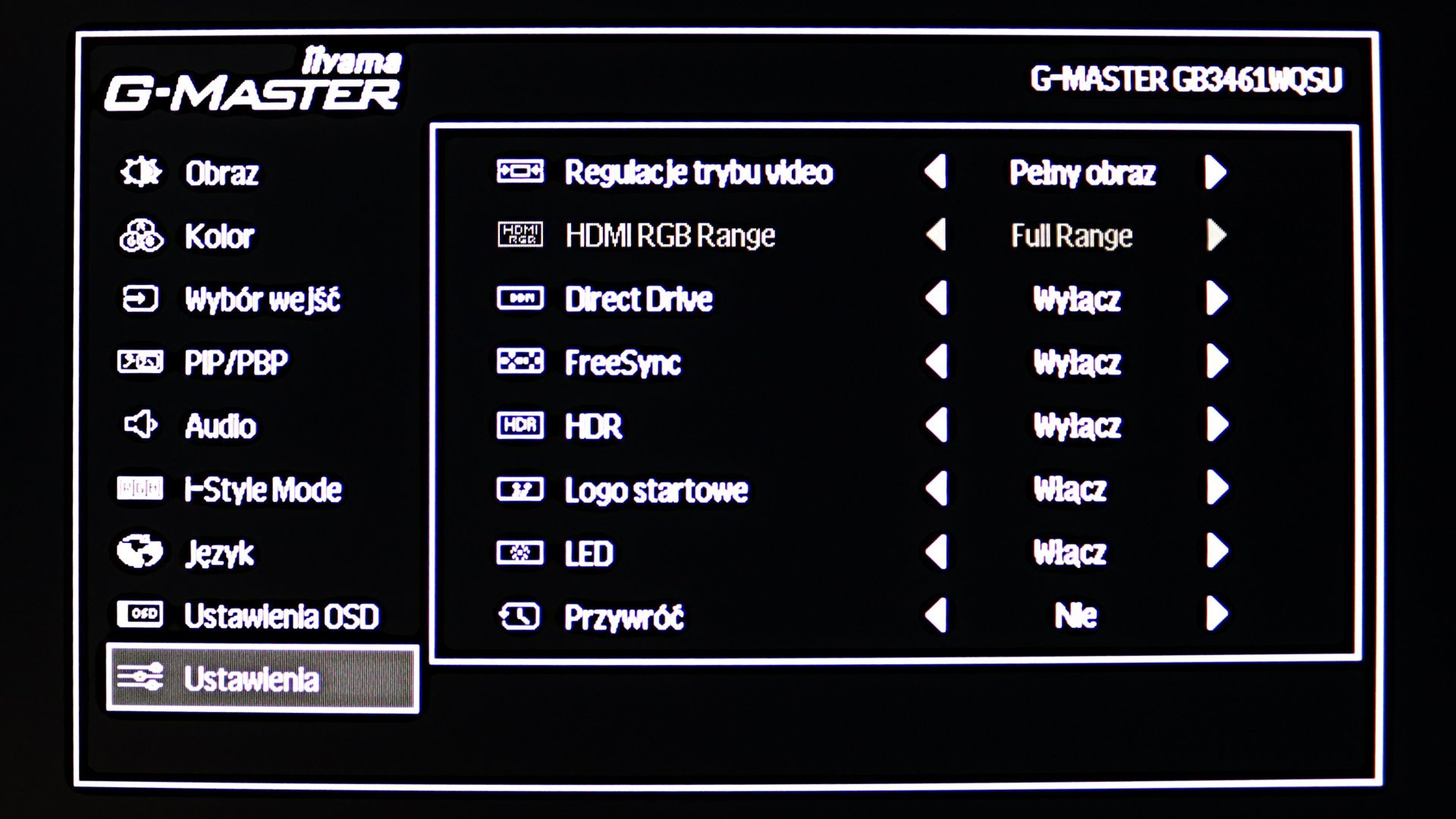 Iiyama G-Master GB3461WQSU