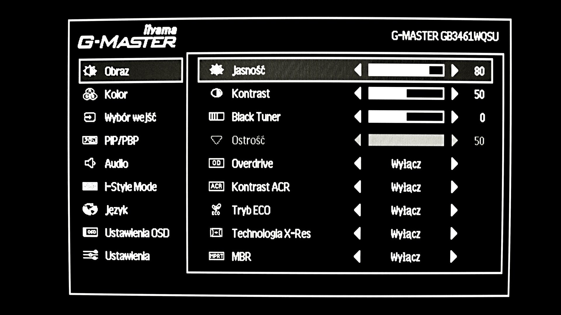 Iiyama G-Master GB3461WQSU
