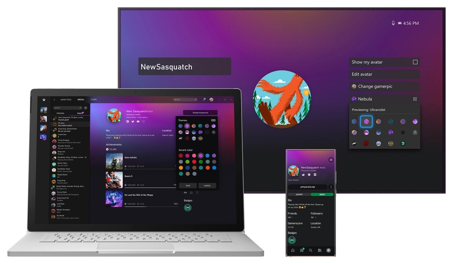Xbox GUI