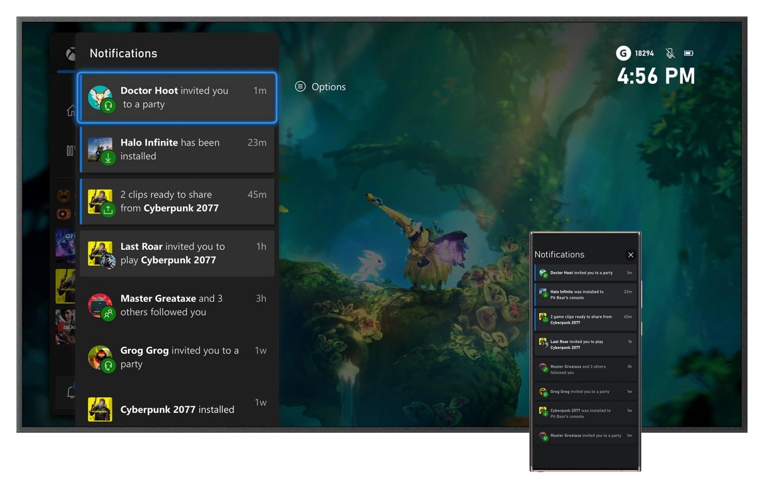 Xbox GUI