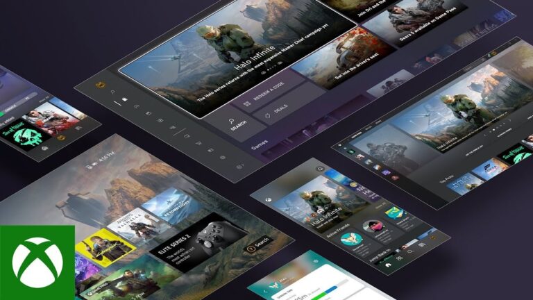 Microsoft prezentuje nowe menu Xbox