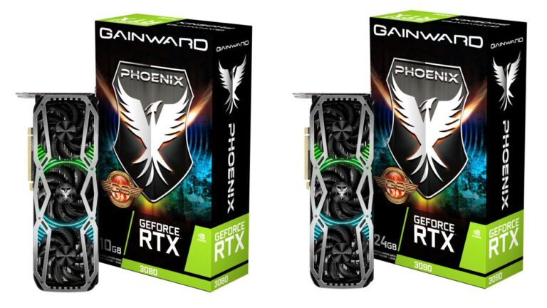 Gainward przypadkowo ujawnia specyfikację RTX 3090, 3080