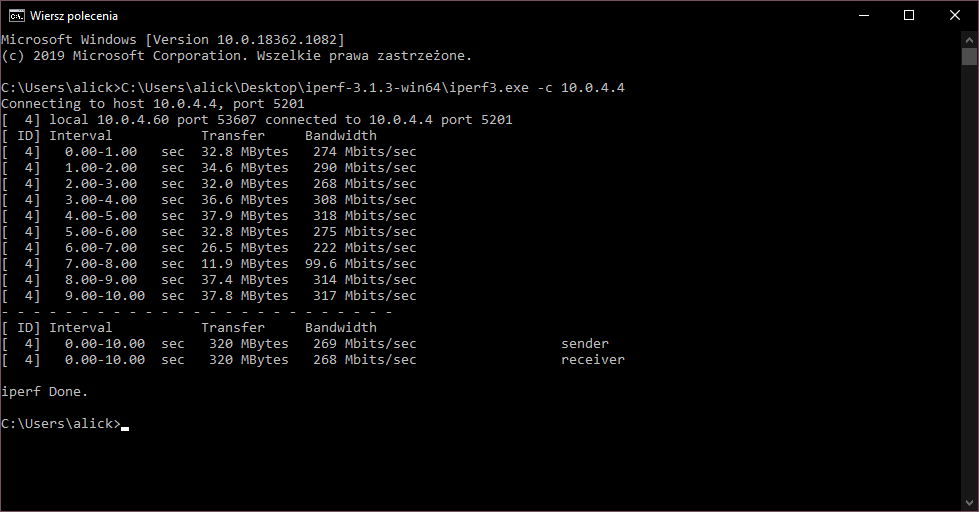 Synology RT2600 iperf