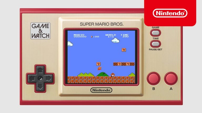 Super Mario Bros. trafi na konsolkę Game & Watch