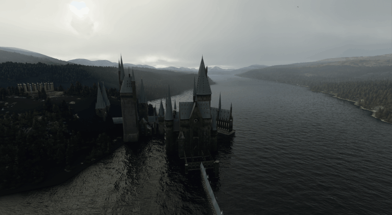 Hogwart i Godzilla pojawiły się w Microsoft Flight Simulator