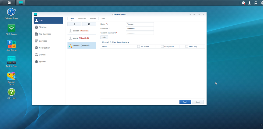 Synology RT2600ac Software