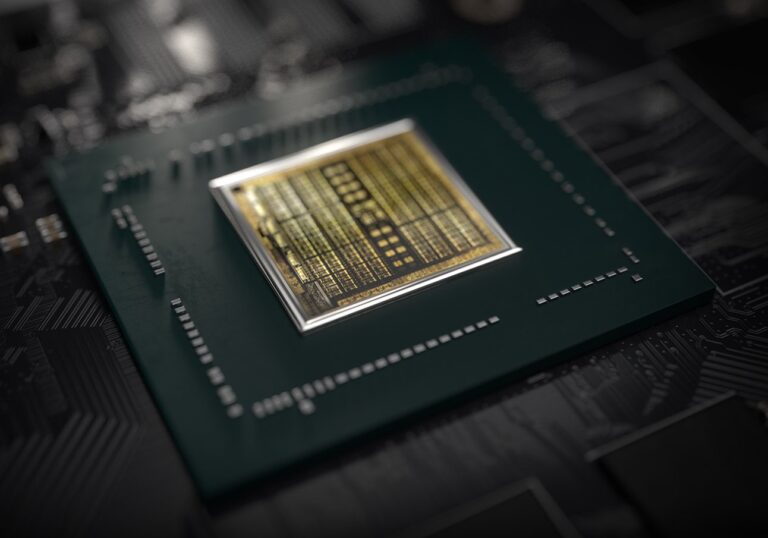 GeForce RTX 3070 do komputerów przenośnych został ukazany na fotografii.