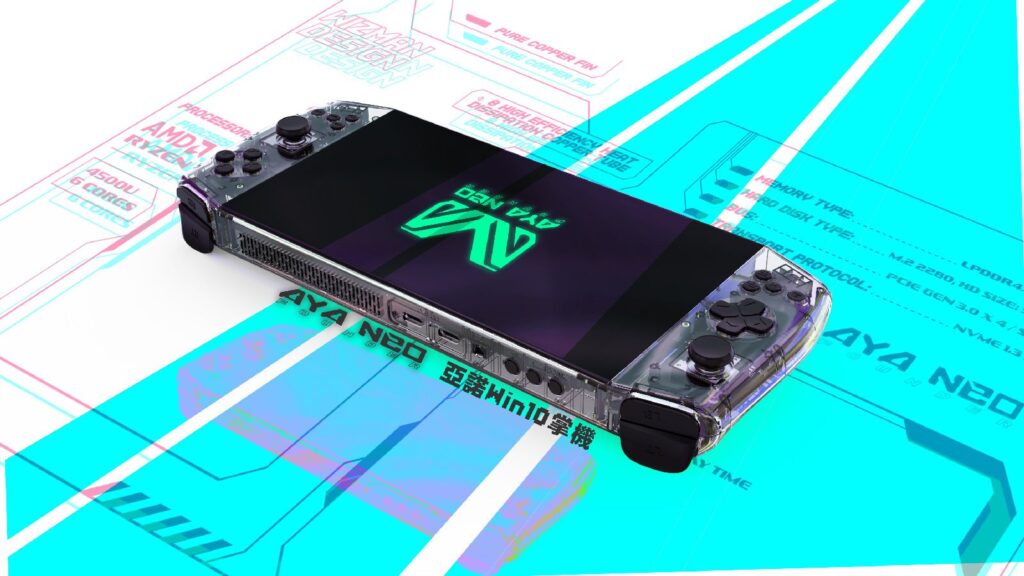 Aya Neo Founder, konsola przenośna z procesorem AMD Ryzen 4500U
