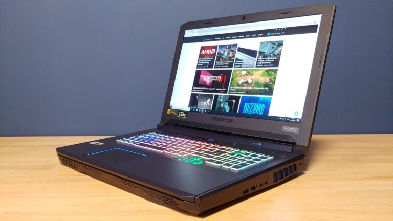 Acer Predator Helios 700 – Kiedy wydajność jest najważniejsza.